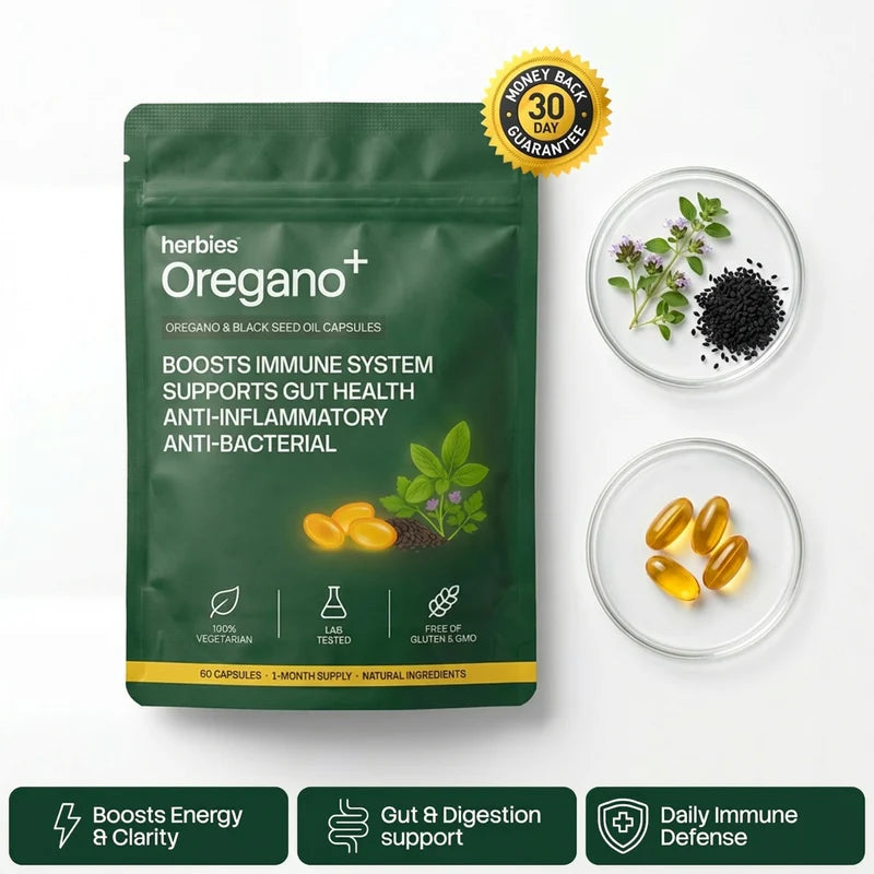 Virella® Oregano Oil + Black Seed Oil Softgels